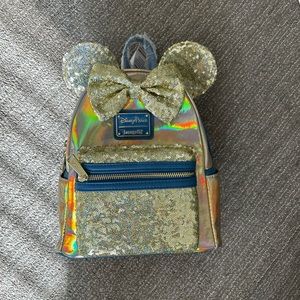The backpack is brand new and has never been used. It is an authentic Disney bag